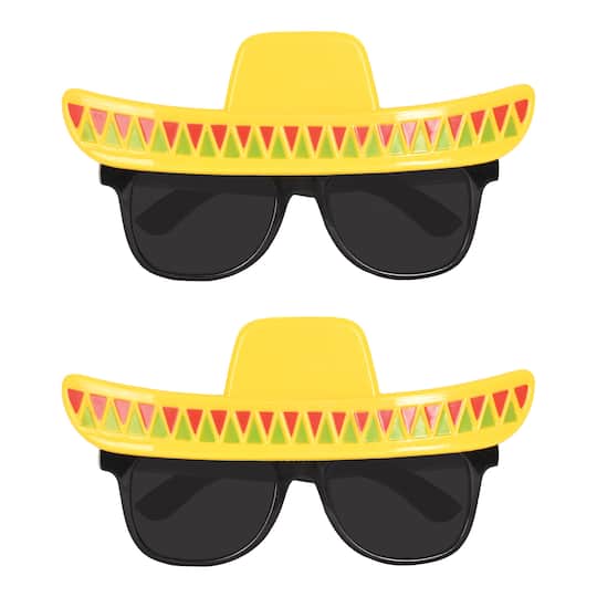 Beistle Adult Sombrero Shaded Glasses, 2ct.